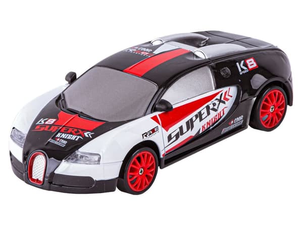 Drift Car, Auto RC Drift 1:24 2,4 GHz 4WD MUSTAVALKOINEN BUGATTI
