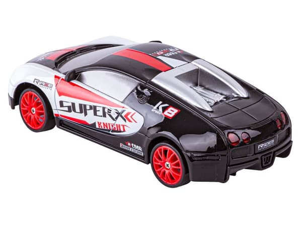 Drift Car, Auto RC Drift 1:24 2,4 GHz 4WD MUSTAVALKOINEN BUGATTI