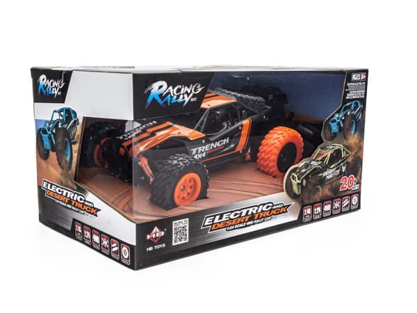 Desert Truck 4WD 2,4 GHz 1:24 20 km/h Oranssi HB-SM2402