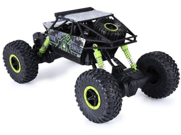 RC-auto ROCK CRAWLER 2,4 GHz 1:18 Vihreä