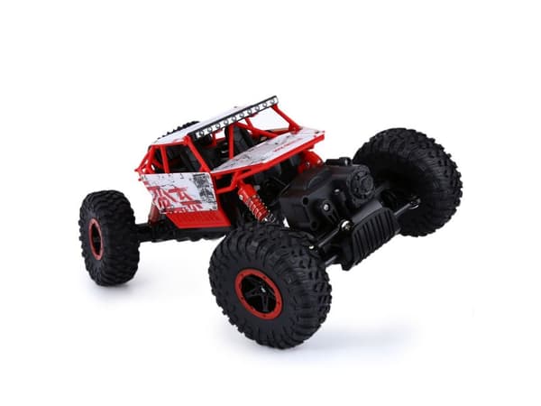 Rc Car ROCK CRAWLER 2,4 GHz 1:18 punainen