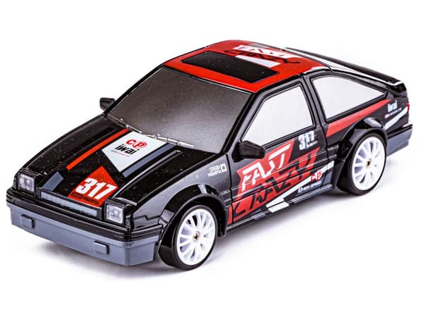Drift Car, Auto RC Drift 1:24 2,4 GHz 4WD BLACK