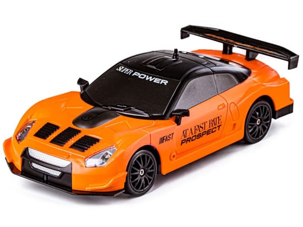 Drift Car, Auto RC Drift 1:24 2,4 GHz 4WD ORANGE
