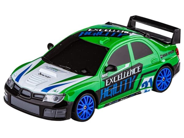 Drift Car, Auto RC Drift 1:24 2,4 GHz 4WD GRØN