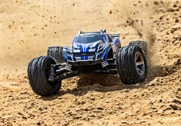 Traxxas Rustler 4x4 VXL RTR TQI TSM HD Blue