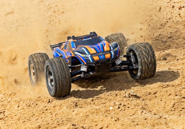 Traxxas Rustler 4x4 VXL RTR TQI TSM HD Orange