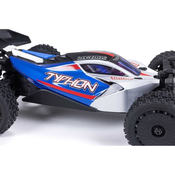ARRMA Typhon Grom Mega 4WD Blå/Silver - RTR
