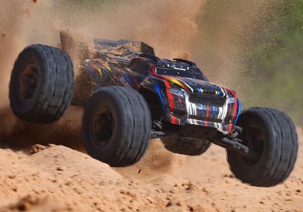 Traxxas Släde 1/8 Lastbil 6S Belted Blå