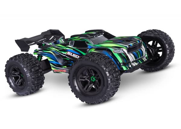 Traxxas Slæde 1/8 Lastbil 6S Bælte Grøn