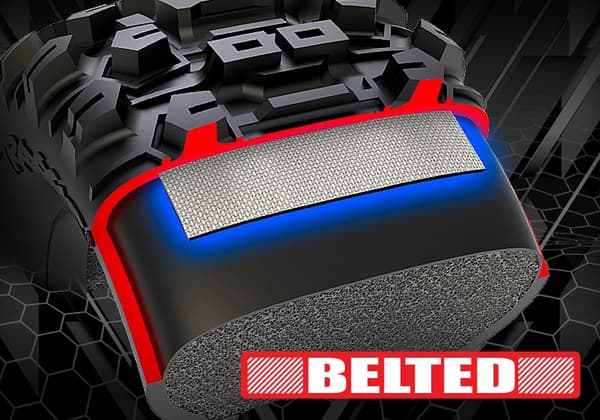 Traxxas Släde 1/8 Lastbil 6S Belted Orange