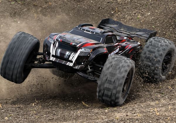 Traxxas Slæde 1/8 Lastbil 6S Bælte Rød