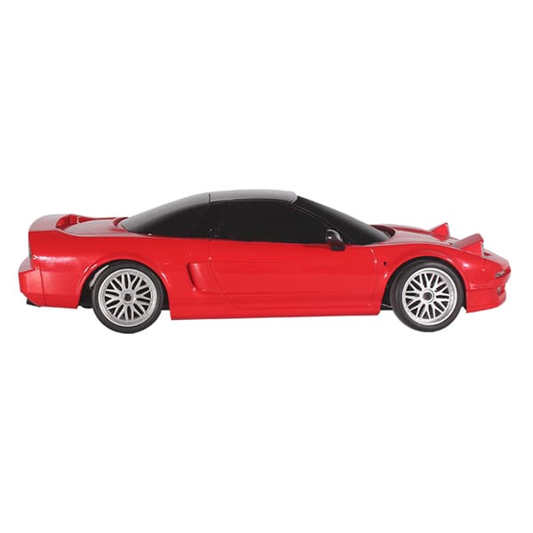 LDRC 1803 RTR 1/18 2.4G RWD RC Car NSX Drift Gyro LED-valo tiellä Täysin suhteellinen kilpa-ajoneuvomallit lelu, punainen