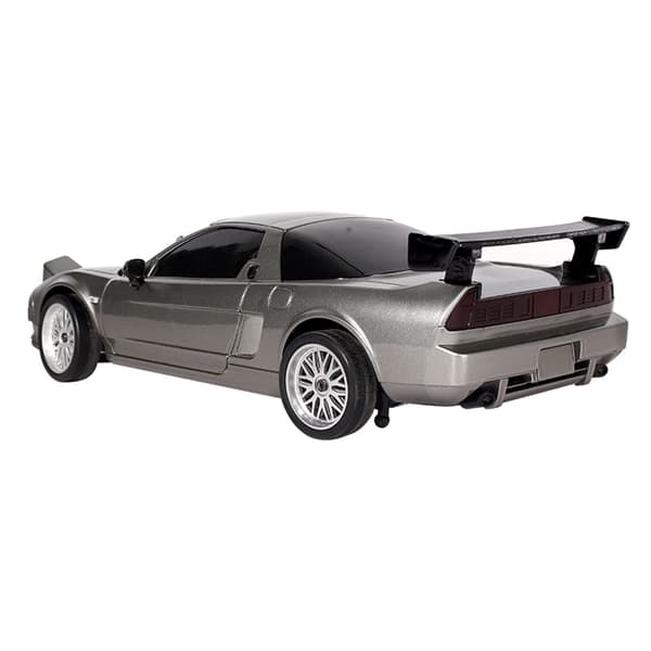 LDRC 1803 RTR 1/18 2.4G RWD RC bil NSX Drift Gyro LED lys On-Road Fuldt proportionelle racerkøretøjer modeller Legetøj, grå