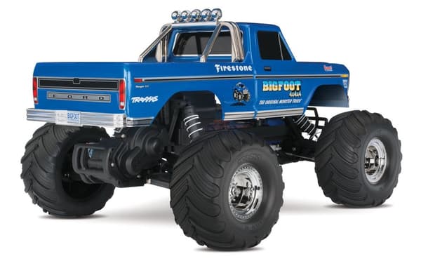 Traxxas BigFoot No.1 1/10 2WD RTR Blå - Komplett