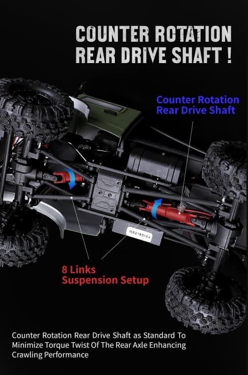Furitek CR-18P 2024 THunter 4x4 1/18 mat sand