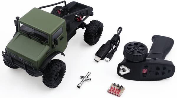 Furitek CR-18P 2024 THunter 4x4 1/18 mattgrön