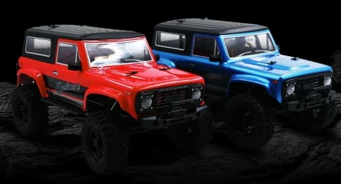 Furitek CR-18P 2024 Rushmore 4x4 1/18 Met Cyan