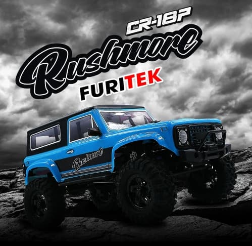 Furitek CR-18P 2024 Rushmore 4x4 1/18 Met Cyan