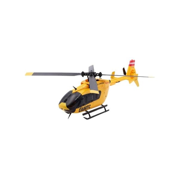 Modster radiostyrt fordon - MD11672 - EC-135 OAMTC Scale RC elektrisk helikopter RTF, Gul,