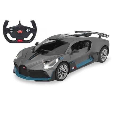 Circuit racingbil - JAMARA - Bugatti Divo - Radiostyrd - Integrerat batteri - Grå