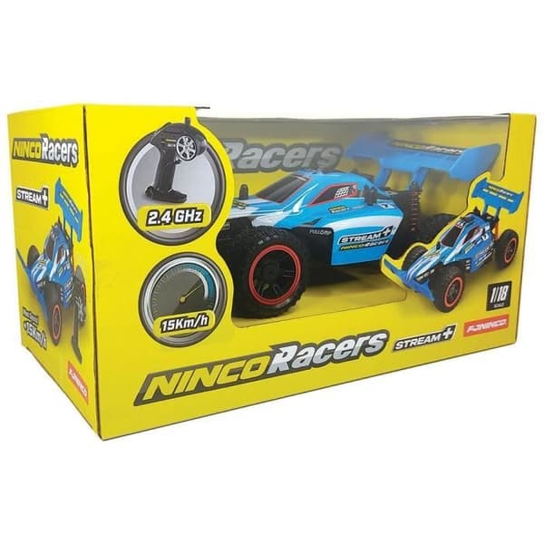 NINCO Racers Stream fjärrstyrd bil - Blå - 56x37x36 cm