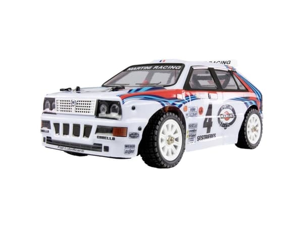 Amewi 1:14 RC modellbil Elektronik Rally Hyper Go Lancia Delta HF Vit Brushless All Wheel Drive (4WD) RtR 2.4 GHz