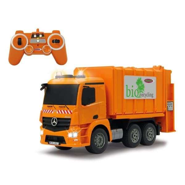 Jamara 405079 1:20 Driftklar elektrisk sopbil svart/orange 4WD