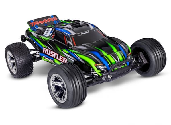 Traxxas Rustler 2WD BL-2S RTR TQ Green