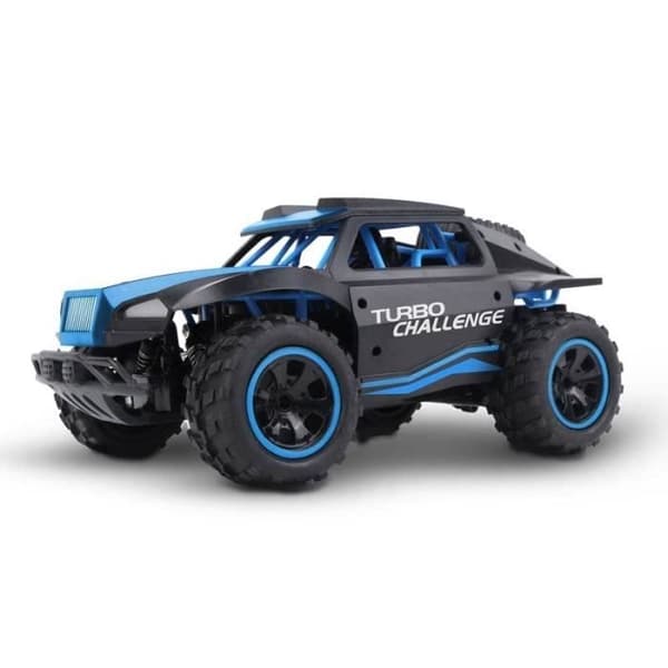 Racingbil - TURBO CHALLENGE - Cross X-Rider - Svart - Batteri ingår - 091203 - RAD