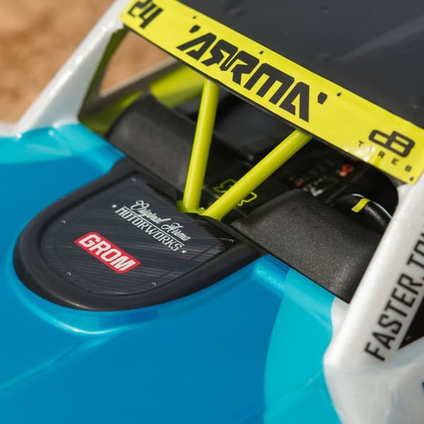 ARRMA Mojave Grom Mega 4WD Blå/Hvid - RTR