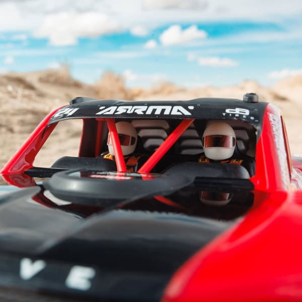 ARRMA Mojave Grom Mega 4WD Röd/Svart - RTR