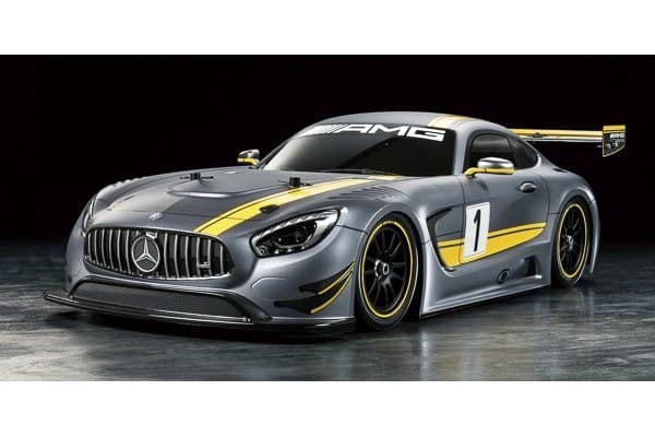 TAMIYA 1/10 R/C Mercedes-AMG GT3 (TT-02) / NO ESC