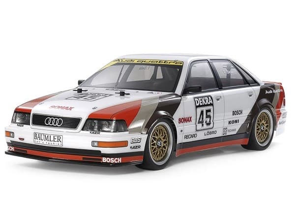 Tamiya 1/10 R/C 1991 Audi V8 Touring (TT-02) / NO ESC