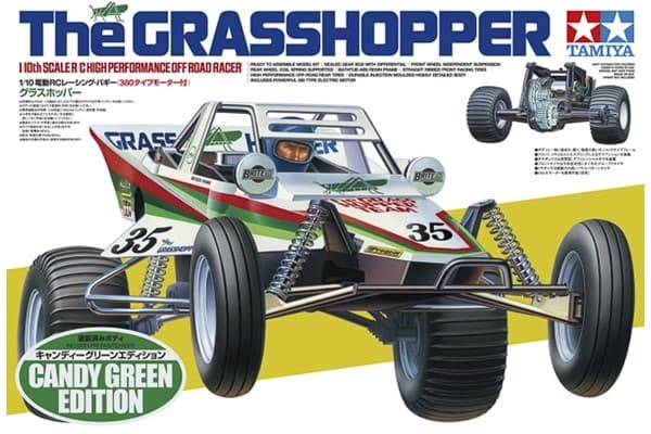 TAMIYA 1/10 R/C The Grasshopper Candy Green Edition