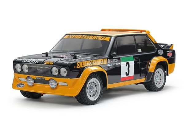 Tamiya 1/10 R/C Fiat 131 Abarth Rally Olio Fiat (MF-01X)