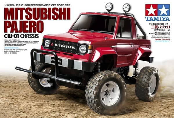 TAMIYA 1/10 R/C Mitsubishi Pajero (CW-01)