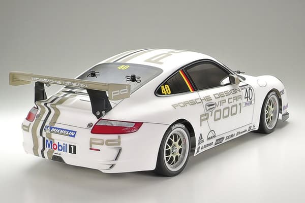 TAMIYA 1/10 R/C Porsche 911 GT3 CUP VIP 2008 (TT-01 E)