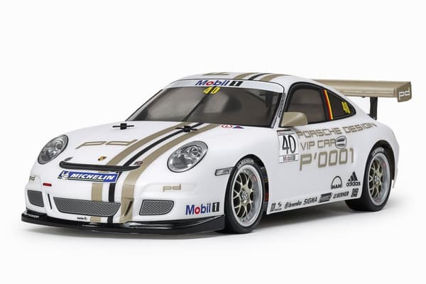 TAMIYA 1/10 R/C Porsche 911 GT3 CUP VIP 2008 (TT-01 E)