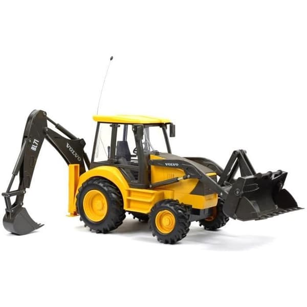 NEWRAY Public Works Machine VOLVO Miniatyrgrävlastare - Radiostyrd - 1/18° - 48,5 cm