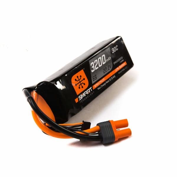 Spektrum radiostyrt fordon - SPMX32006S30 - 22,2 V 3200 mAh 6S 30C Smart LiPo Batteri: IC5