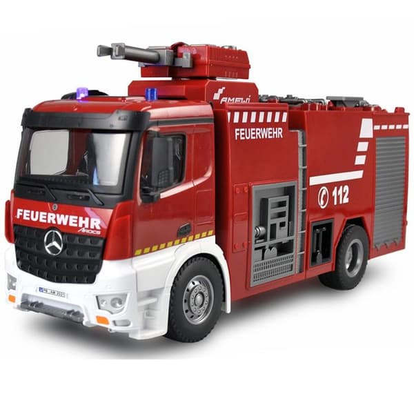 FPT 1/18:e RTR 2,4 Ghz fjärrkontroll brandbil
