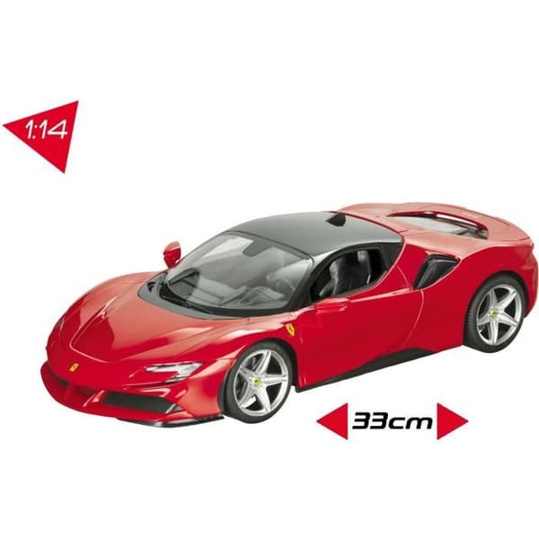 Ferrari SF90 Stradale radiostyrt fordon MONDO MOTORS - Ljuseffekter - 1:14:e skala