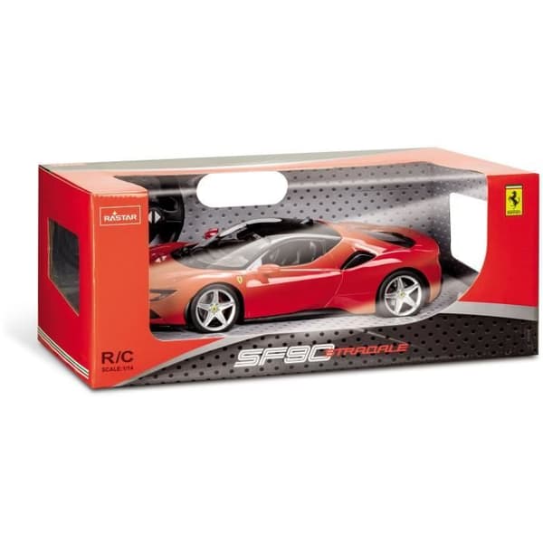 Ferrari SF90 Stradale radiostyrt fordon MONDO MOTORS - Ljuseffekter - 1:14:e skala