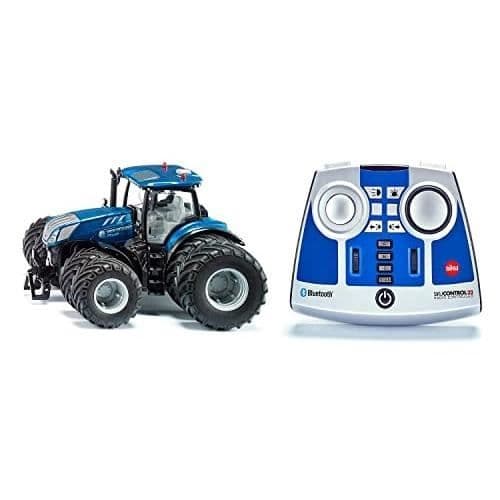 Radiostyrd traktor - SIKU - New Holland T7.315 - Dubbelhjul - Bluetooth - Modul