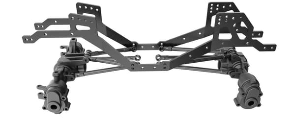 RedCat Ascent-18 1/18 Rock Crawler Blue Komplett