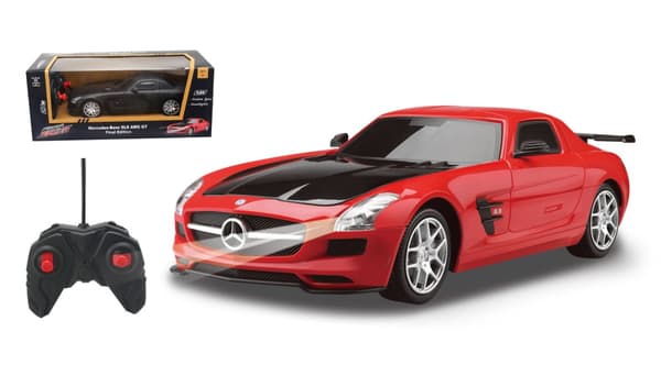 Radiostyrd Bil Mercedes Benz Sls Amg Gt Rc 1:24 Koolspeed