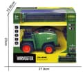 Miniatyrbild 2 av 2: Fjärrstyrd skördetröska ris/vete 1:24 Alloy 2.4G