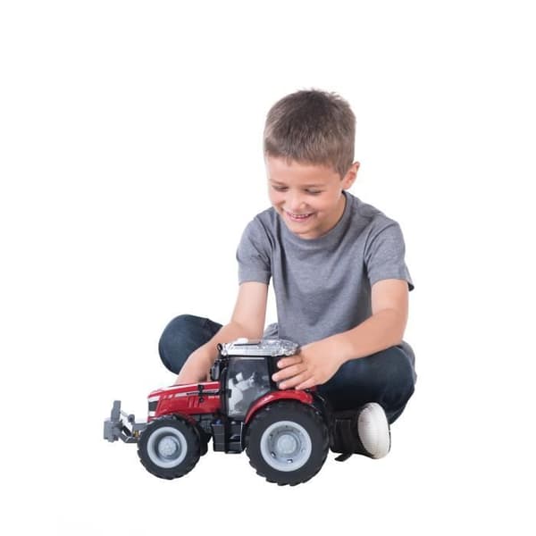 Case Maxxum 150 radiostyrd traktor - TOMY - Vit - 3 år och över - Ljud och ljus - Flerriktad