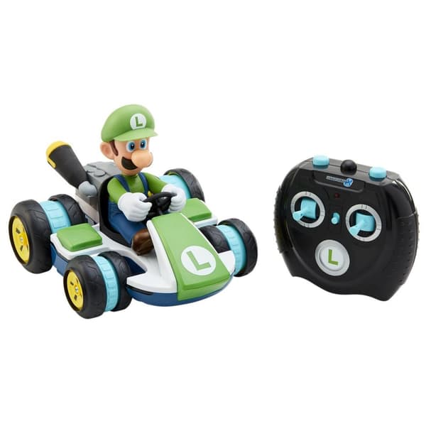 JAKKS Pacific Super Mario Mario Kart Mini RC Racer Luigi