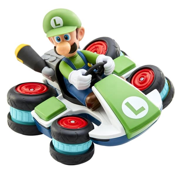 JAKKS Pacific Super Mario Mario Kart Mini RC Racer Luigi